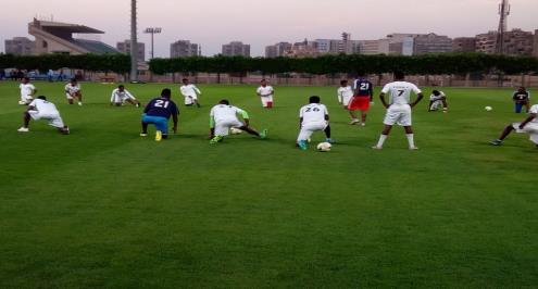 ديتشا يخوض مرانه الأول في القاهرة استعداداً للزمالك